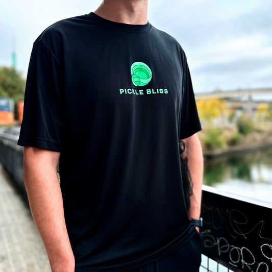 Pickle Bliss Performance Tee - Black